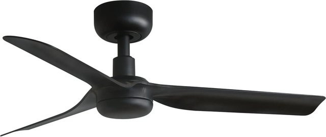 FARO Energiespar Deckenventilator Mini Punt mit Fernbedienung, Schwarz, Durchmesser: 90 cm - Bild 1