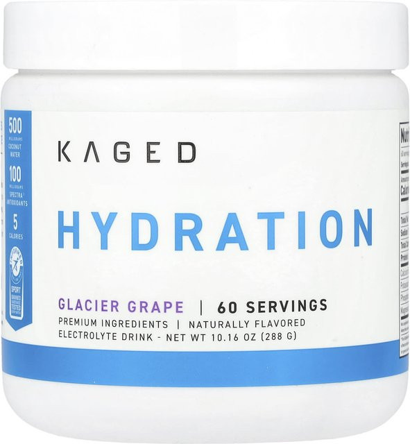 Kaged, Getränkepulver, Glacier Grape, Traube, 0,288 kg - Bild 1