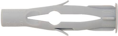 Fischer Universal Dübel aus Nylon in Grau, Länge: 40 mm, Durchmesser: 8 mm, 50 Stück - Bild 1