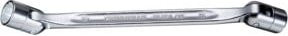 Stahlwille Doppel-Gelenkschlüssel FLEXI in Silber, SW 16 x 17 mm, Länge: 247 mm - Bild 1