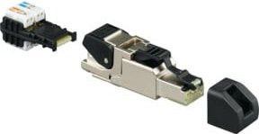 Rutenbeck Universalstecker RJ45 US-Cat.6A iso B in Multicolour für Ethernet/LAN - Bild 1