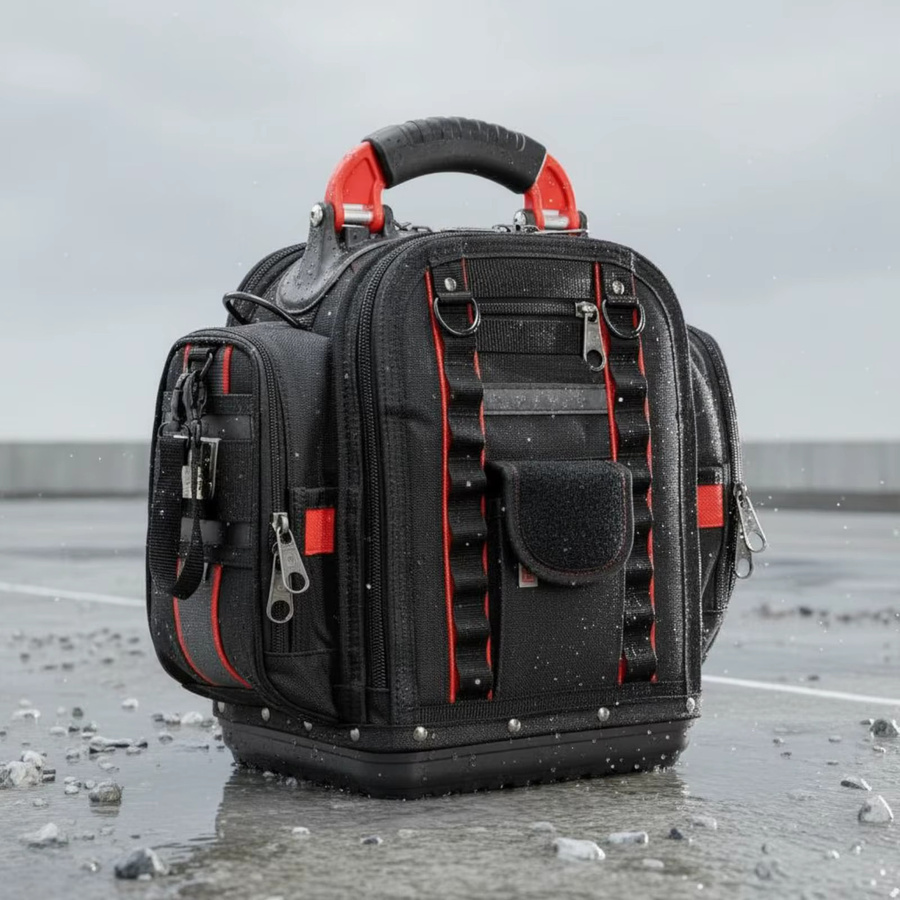 Robuster Werkzeugrucksack von homyl in Schwarz mit großer Kapazität - Bild 2