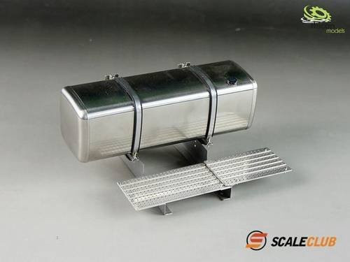 ScaleClub Tank Modell im Maßstab 1:14 aus Edelstahl - Bild 1