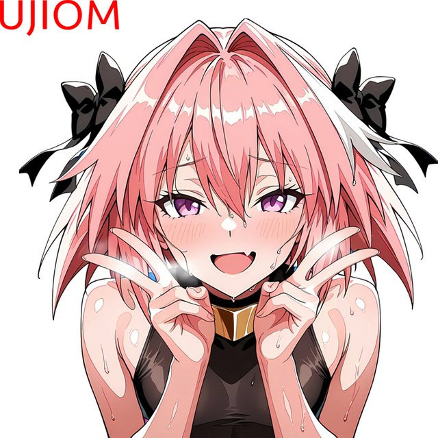 UJIOM Astolfo Anime Girl Wandaufkleber für Wohnzimmer und Lichtschalter - Bild 1