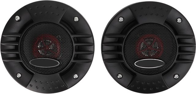 Koogeelife Paar Auto-Audio-Hochtöner Runde Lautsprecher in Schwarz mit 91dB für dein Soundsystem, 4 Ohm - Bild 1