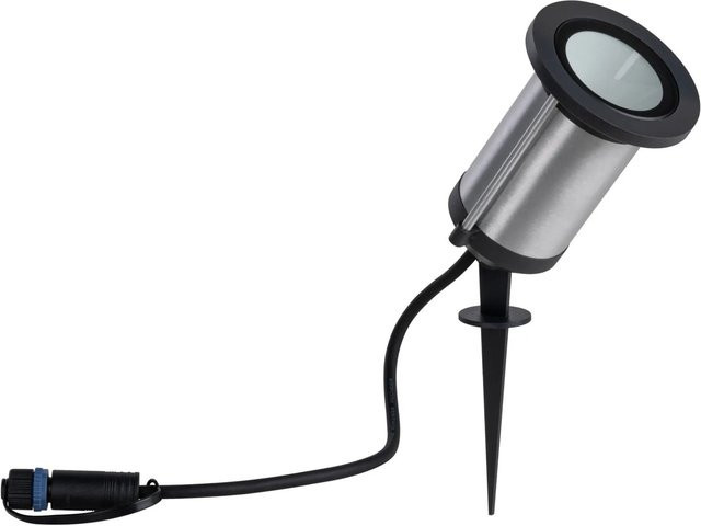 Paulmann Plug & Shine LED Outdoor Spot Classic Anthrazit mit Erdnagel IP65 6W 24V Warmweiß - Bild 1