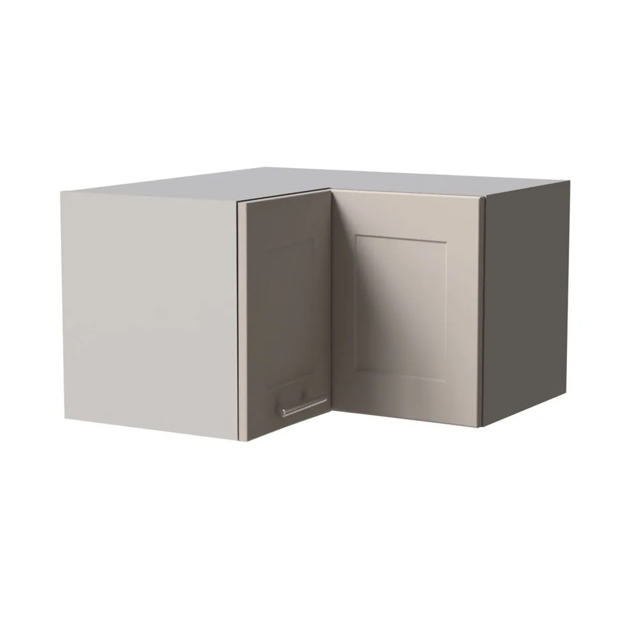 Feldmann-Wohnen Eckhängeschrank Oslo in Kaschmir Grau Matt mit Soft-Close-Türen, B/T/H: 60 x 60 x 36 cm - Bild 2