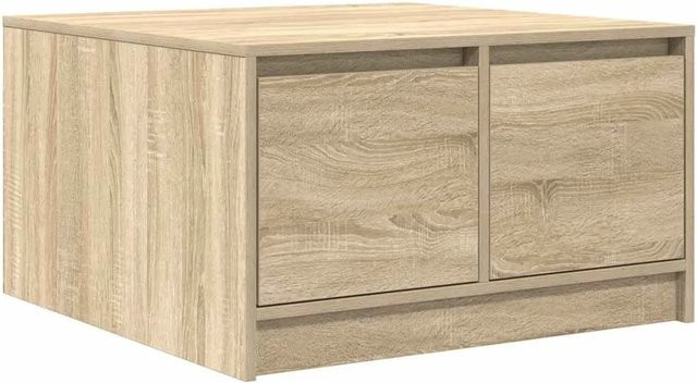 vidaXL Couchtisch mit Schubladen in Sonoma-Eiche, B/T/H: 70,5 x 70 x 40 cm - Bild 1