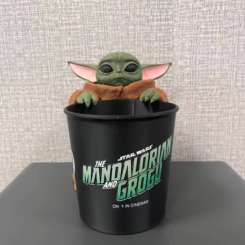 Hot Toys Star Wars The Mandalorian und Grogu 3D-gedruckter Popcorn-Eimer, Container-Modell - Bild 2