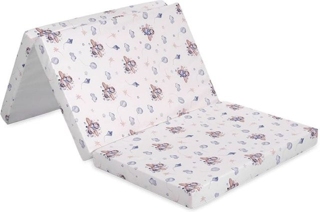 Lorelli Babymatratze Classic faltbar aus Schaumstoff in Blau mit waschbarem Bezug B/T/H: 120 x 60 x 5 cm - Bild 1