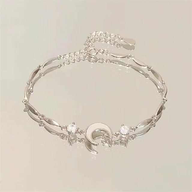 CLE Armband, Silber, Metall, Zirkonia, Kristall, Damen - Bild 1
