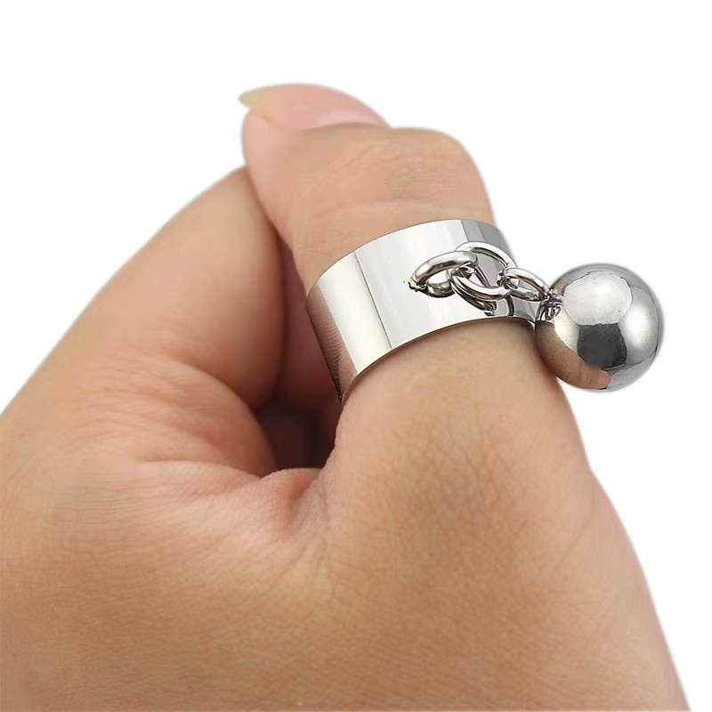KUYHA Edelstahlring, Silber, Unisex - Bild 2