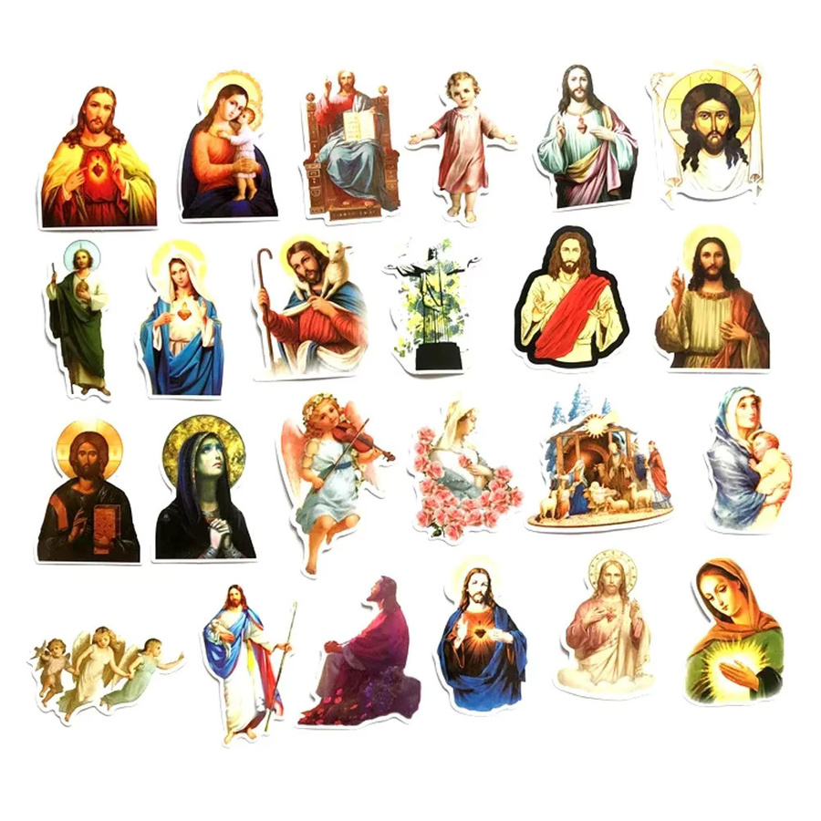 GOGOTU Jesus Christian Religion Aufkleber, 68 Stück - Bild 3