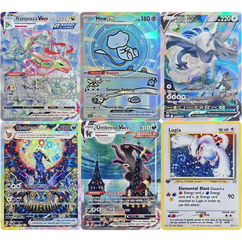 Keeppley Pokémon Sammelkarte, Pappe / Karton, Englisch, Mehrfarbig - Bild 2