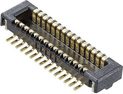 Molex Buchsengehäuse-Platine 26-polig in Schwarz und Gold - Bild 1
