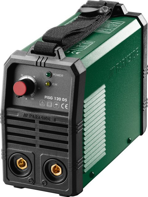 Parkside Inverter-Schweißgerät PISG 120 D5 für MMA-Schweißen - Bild 1