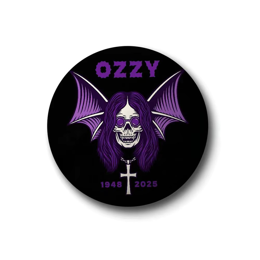 Coo-Black Sabbath-OzzyS Anstecknadel, Metall, Unisex - Bild 6