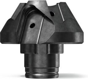 Fein Fräser 3x2-Schneider für 45 Grad Fase und Radius in Grau - Bild 1