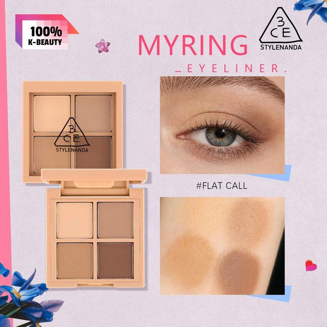 3CE Eye Palette Rosy Hip, Puder, Schimmernd - Bild 1