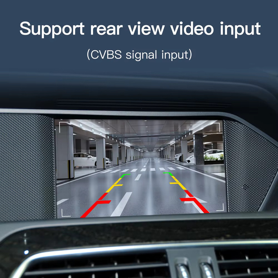 CARABC Drahtloses CarPlay und Android Auto Modul für Mercedes Benz NTG4.5 und NTG5.0 Systeme, Schwarz - Bild 3