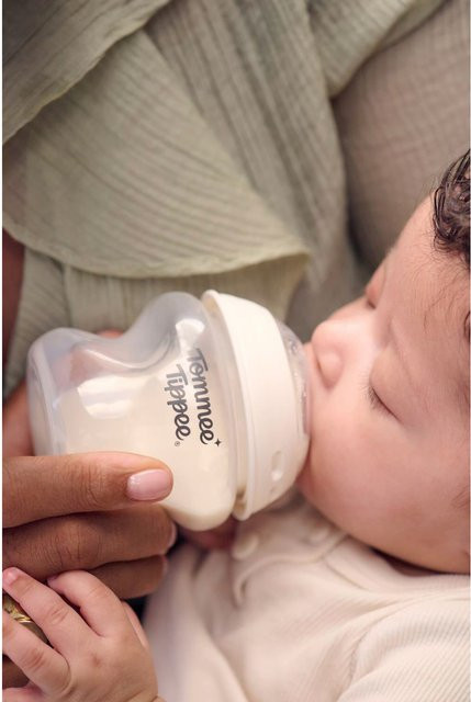 Tommee Tippee Anti-Kolik-Flasche mit breitem Flaschenhals, BPA-frei, transparent, 150 ml - Bild 1