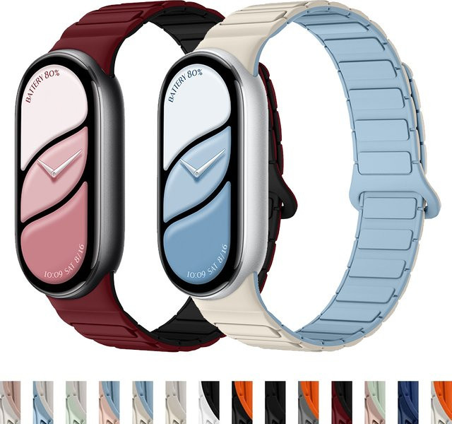 CHIICSMART Smartwatch Armband, Silikon, Zweifarbig, Unisex - Bild 1