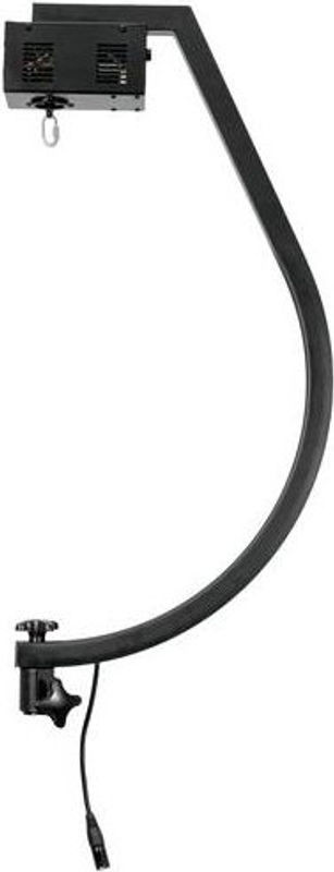 Eurolite Spiegelkugelhalterung aus Metall in Schwarz, stehend, L x B x H: 0,5 x 0,4 x 82,5 cm - Bild 1