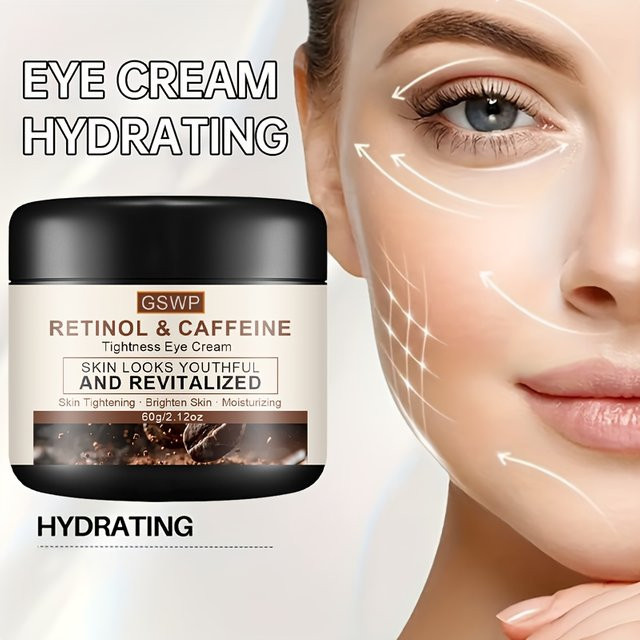 GSWP Retinol-Koffein Augenlifting-Creme, 60g, für empfindliche Haut - Bild 1
