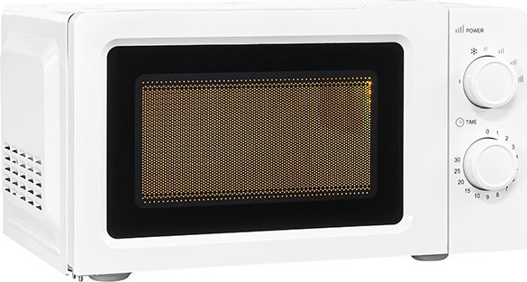 Exquisit MW 717-7 Solo Mikrowelle in Weiß mit Timer und Innenbeleuchtung - Bild 1