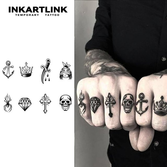 Inkartlink Temporäres Tattoo, 8 Stile, wasserfest, semi-permanent - Bild 1