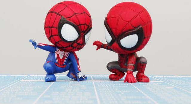 Hot Toys Marvel Avengers Spider-Man, Actionfigur, Schwarz - Bild 1