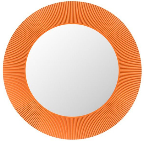 Kartell All Saints Spiegel rund in Orange