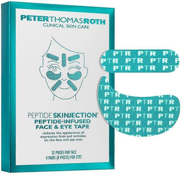 Aura Crystal Peptide Skinjection Peptid-infundiertes Gesichts- & Augen-Tape, 40 Stück - Bild 1