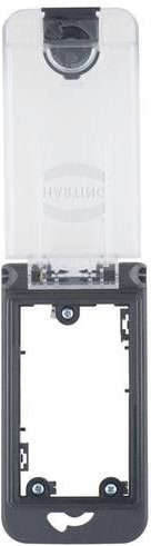 HARTING Einbaurahmen 39500000300 aus Kunststoff in Schwarz und Transparent - Bild 1