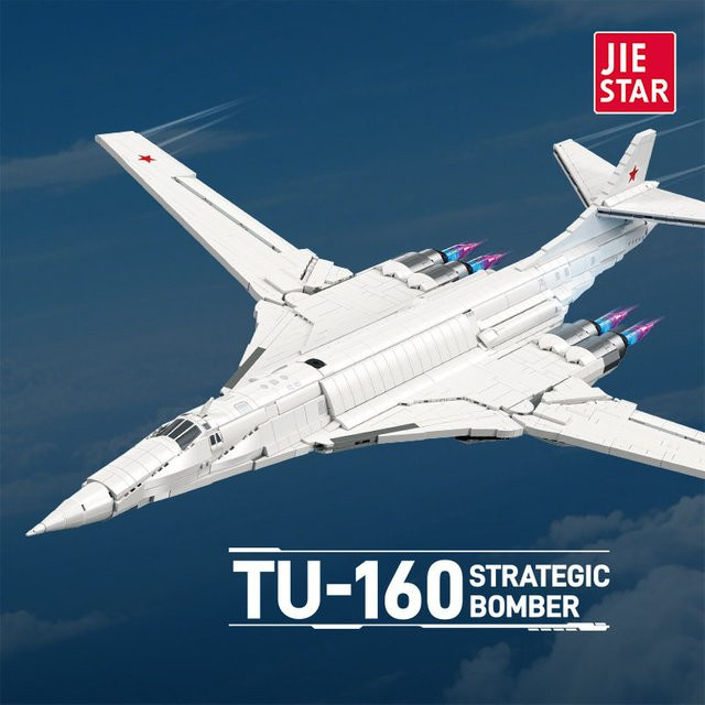 Militärflugzeug-Bausatz Tu-160, 3470 Teile - Bild 1