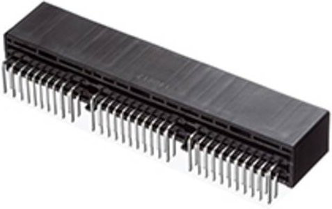 Molex Stiftgehäuse-Platine in Schwarz mit 64 Polen - Bild 1