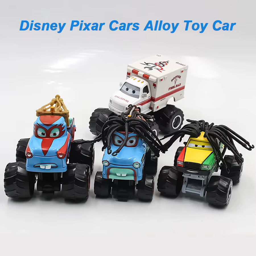 TAKARA TOMY Disney Cars Monster Truck Wrestler Mater, Metall-Druckguss-Legierungsauto-Spielzeug - Bild 2
