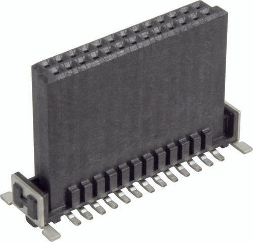 HARTING Federleiste 15230502601000 aus Messing in Schwarz mit 2 Reihen und 170 Kontakten - Bild 1