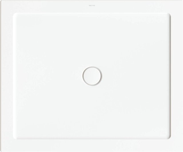 Bette Duschwanne Stage Extraflach Rechteck, Farbe: Weiß, B/T: 120 x 100 cm - Bild 1