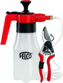 Felco 19 Baumschere Felco 8 mit Zerstäubungssystem und Gürtelbefestigung aus Aluminium und Stahl - Bild 1