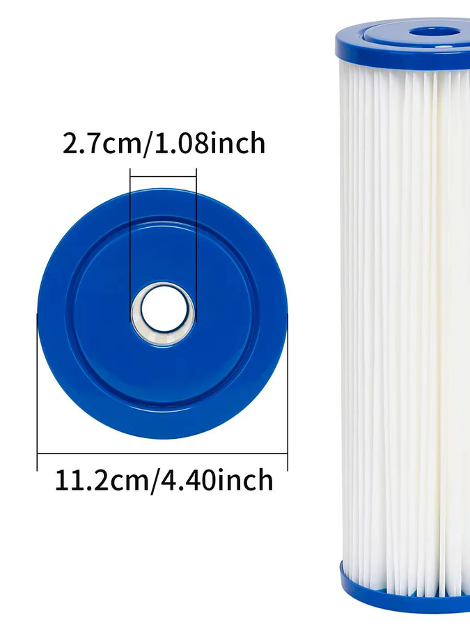 PPL20BB Sedimentations-Faltfilter für das ganze Haus in Weiß, kompatibel mit ECP5-BB, AP810-2, HDC3001, SPC-45-1005, CP5-BB, ECP1-20BB, S1-20BB und R3 - Bild 4