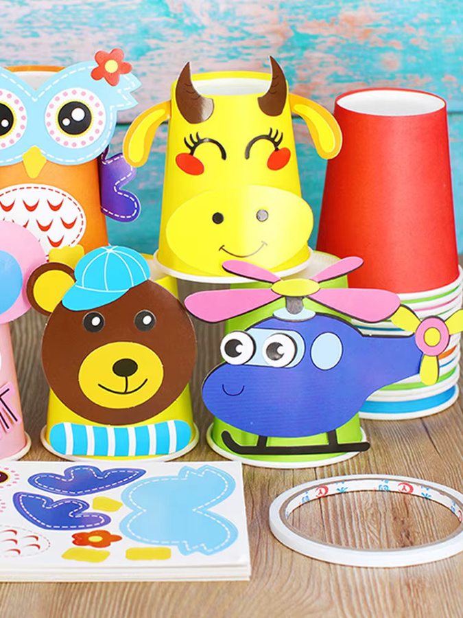 TMZ 3D-DIY-Briefpapier-Aufkleber mit Tier-Design in Mehrfarbig für Studenten und Schule - Bild 2