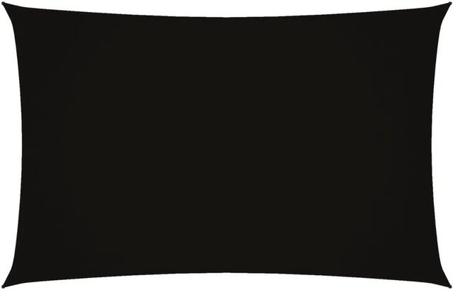 Furnicato Sonnensegel aus Oxford-Gewebe rechteckig in Schwarz, B x L: 2 x 5 m - Bild 1