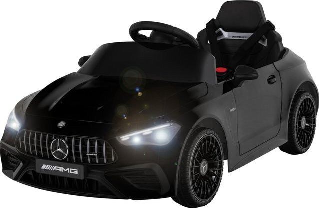 Mercedes AMG CLE 53, Kinder-Elektroauto, mit Bremsautomatik, 3-5 km/h, Soft-Start, LED, Fernbedienung - Bild 1