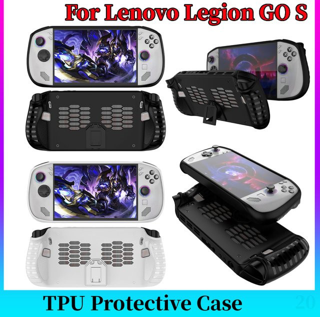 Kratzfeste TPU-Schutzhülle für dein Lenovo Legion Go S Handheld in Weiß - Bild 1