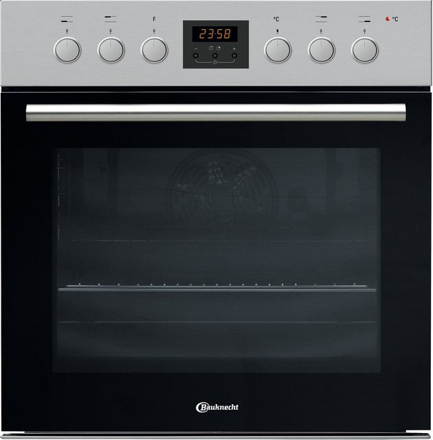 Bauknecht Einbau-Elektroherd HVP2 KH5V IN in Edelstahl mit Hydrolyse-Reinigungsfunktion, Breite: 59,5 cm, Volumen: 65 l - Bild 1