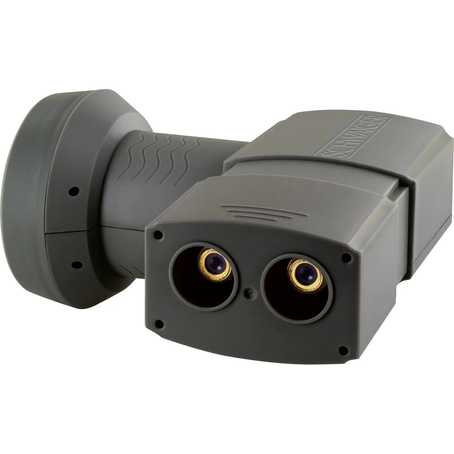 Schwaiger Sun Protect Digitales Twin LNB in Anthrazit - Bild 2
