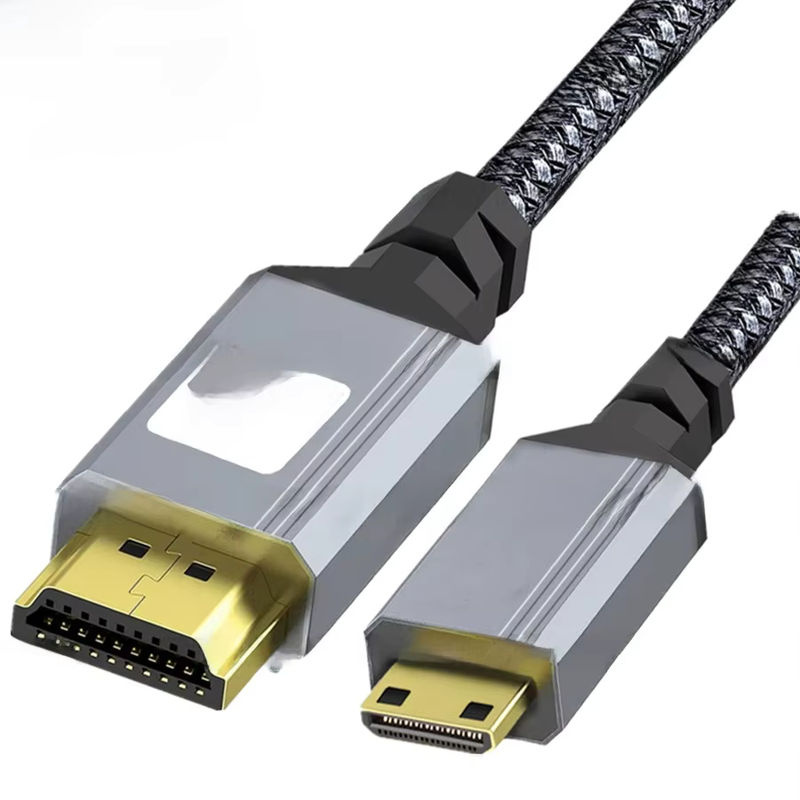 FYRVW Mini HDMI auf HDMI Kabel, bidirektional, 4K 60Hz, Schwarz - Bild 6