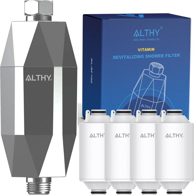 ALTHY Vitamin-C-Duschkopf-Wasserfilter - Bild 1