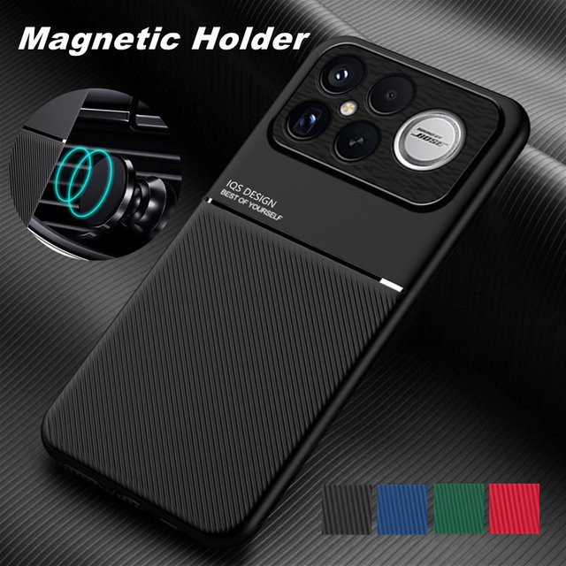 Robuste und rutschfeste Schutzhülle für Xiaomi Poco F8 Ultra und Poco F8 Pro mit magnetischem Saugnapfhalter in Blau oder Schwarz - Bild 1